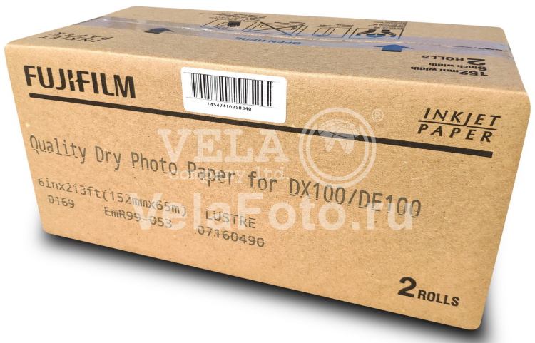 Фотобумага Фуджи FujiFilm DX 220LU 152MMX65M (7160490)